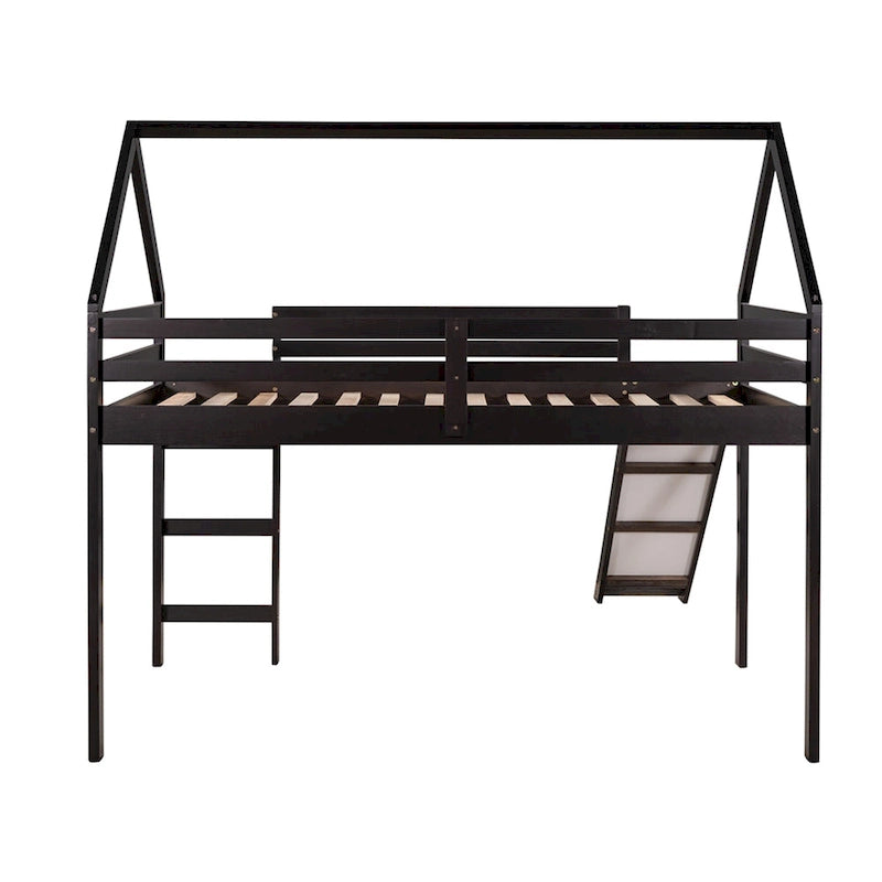 Twin Loft Bed with Slide